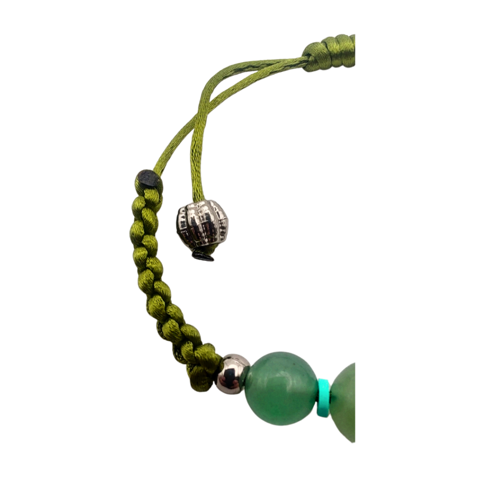 Energiza.ME - Pulseira Boa Sorte e Fortuna Jade Aventurine 3 Pulseira Boa Sorte e Fortuna Jade Aventurine - Energiza.ME