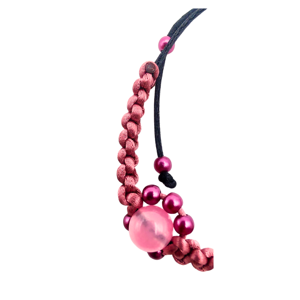 Energiza.ME - Pulseira Calma Infinita Jade Rosa 2 Pulseira Calma Infinita Jade Rosa - Energiza.ME