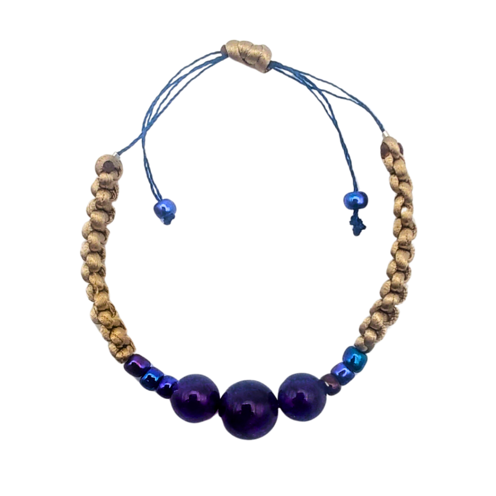 Energiza.ME - Pulseira Equilibrio de Ametista 1 Pulseira Equilíbrio de Ametista - Energiza.ME