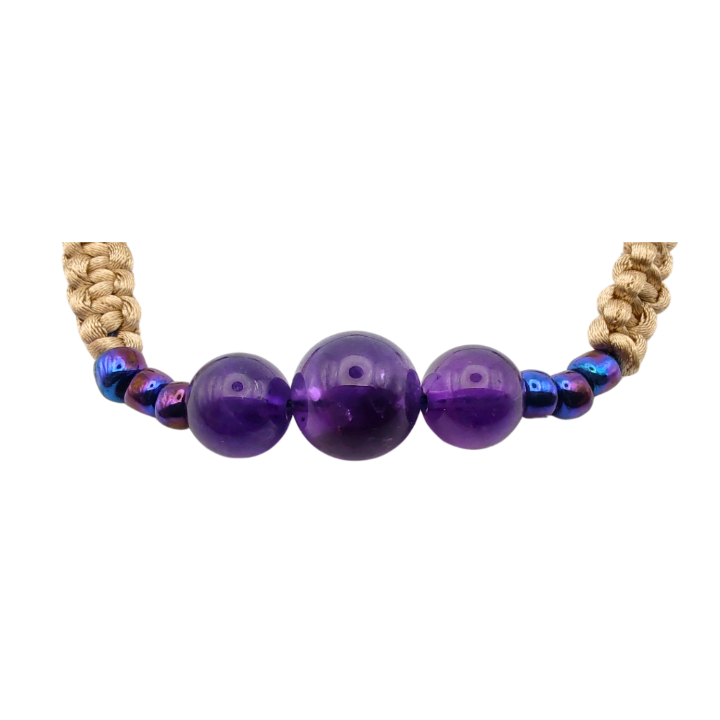 Energiza.ME - Pulseira Equilibrio de Ametista 2 Pulseira Equilíbrio de Ametista - Energiza.ME