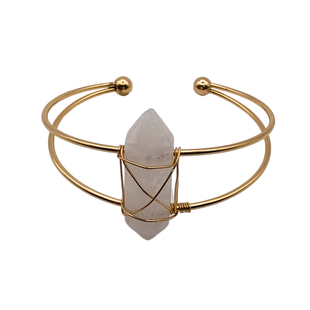 Energiza.ME - Bracelete Aurora Quartzo Branco 1 Bracelete Aurora Quartzo Branco - Energiza.ME