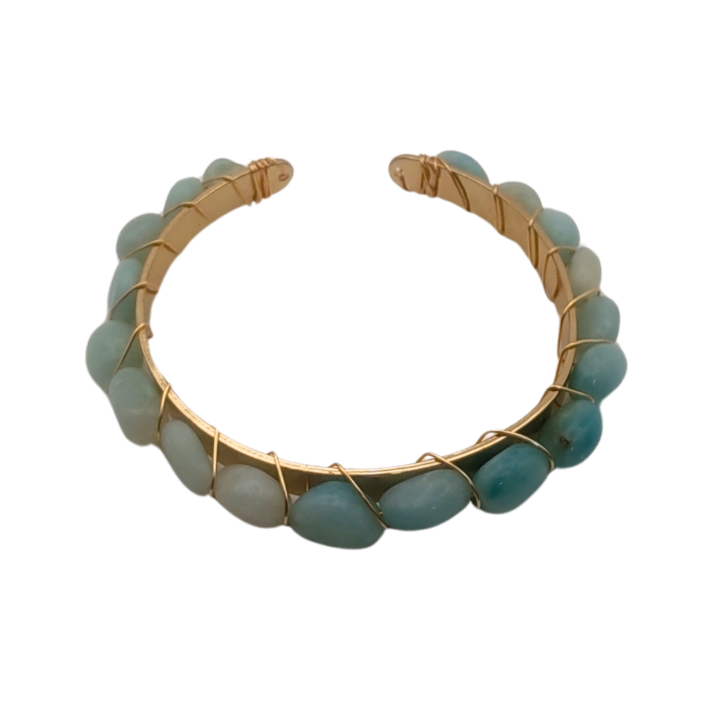 Energiza.ME - Bracelete Harmonia Amazonita 1 Bracelete Harmonia Amazonita - Energiza.ME