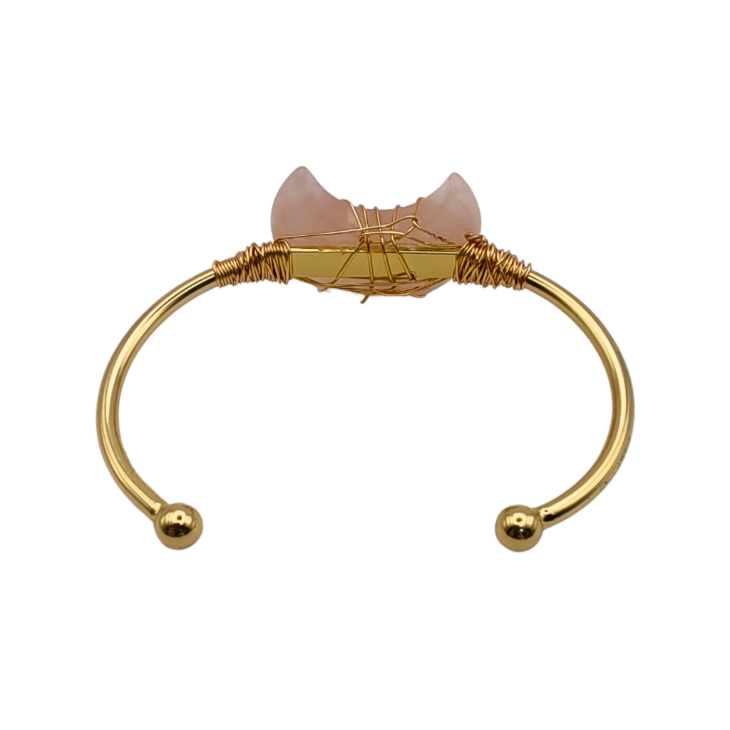 Energiza.ME - Bracelete Lua Serena Quartzo Rosa 2 Bracelete Lua Serena Quartzo Rosa - Energiza.ME