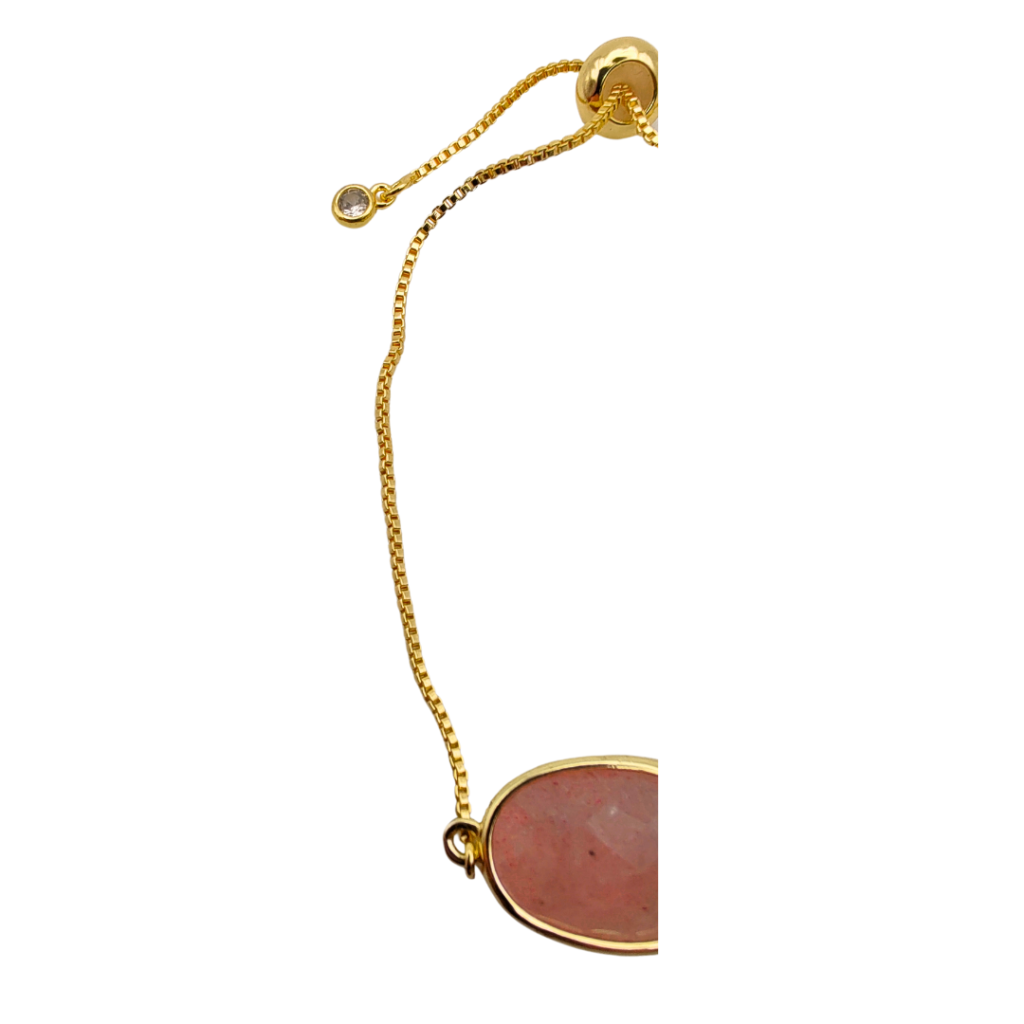 Energiza.ME - Pulseira Amor Quartzo Rosa 3 Pulseira Amor Quartzo Rosa - Energiza.ME