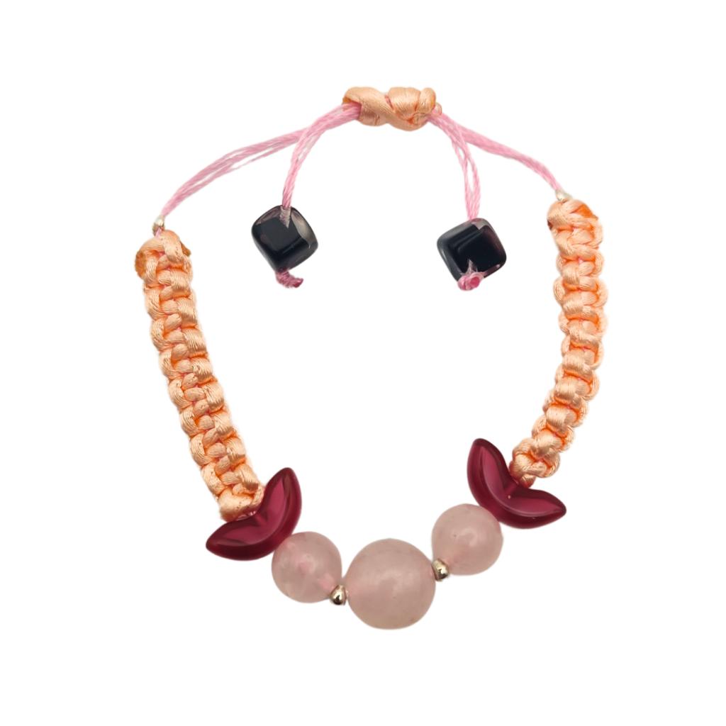 Energiza.ME - Pulseira Paz Infinita Quartzo Rosa 1 Pulseira Paz Infinita Quartzo Rosa - Energiza.ME